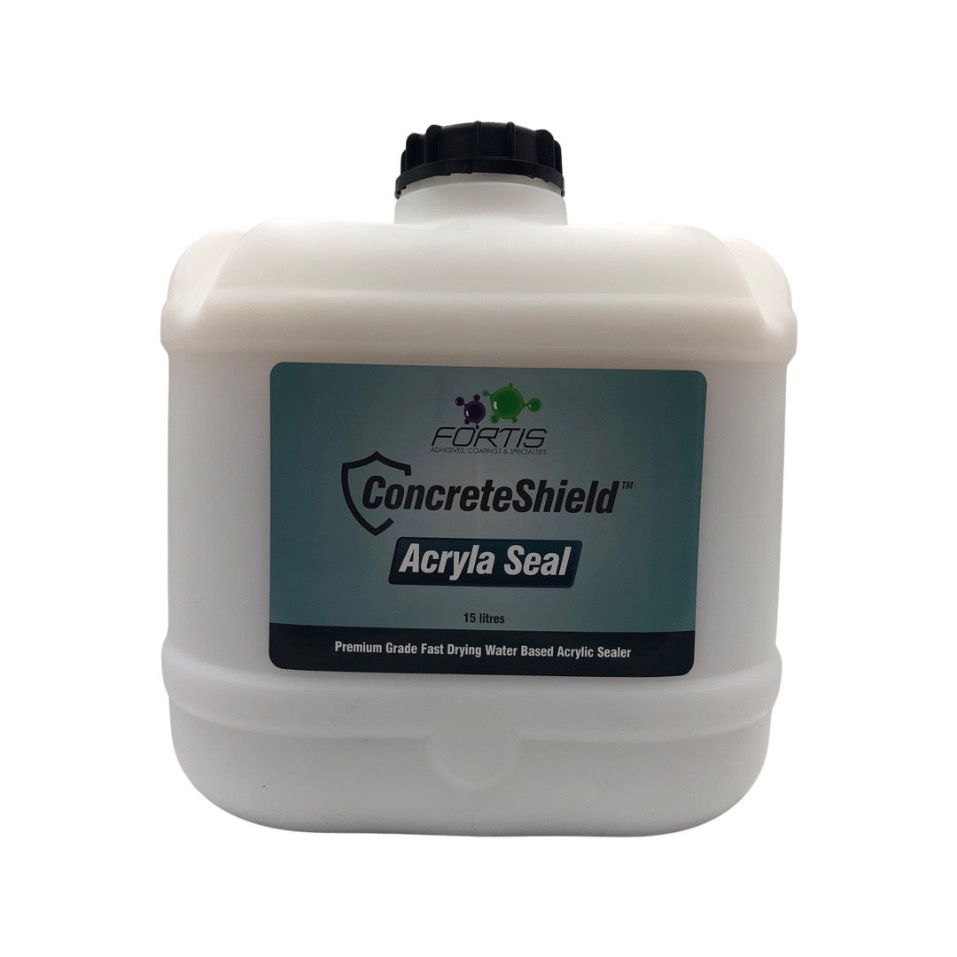 ConcreteShield™ AcrylaSeal Concrete Sealer Fortis Adhesives & Coatings