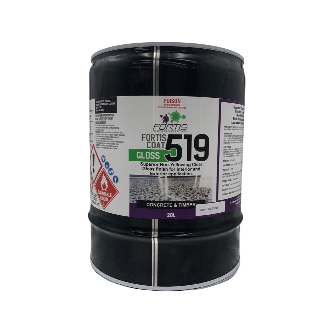 Fortis Coat 519 - Non-Yellowing Polyurethane Coating